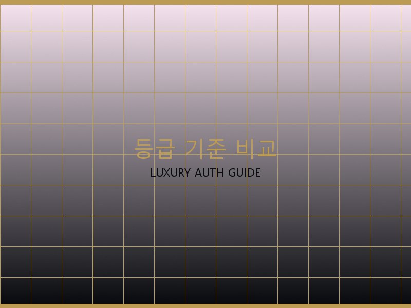 S급 레플리카 사이트 등급 기준 비교